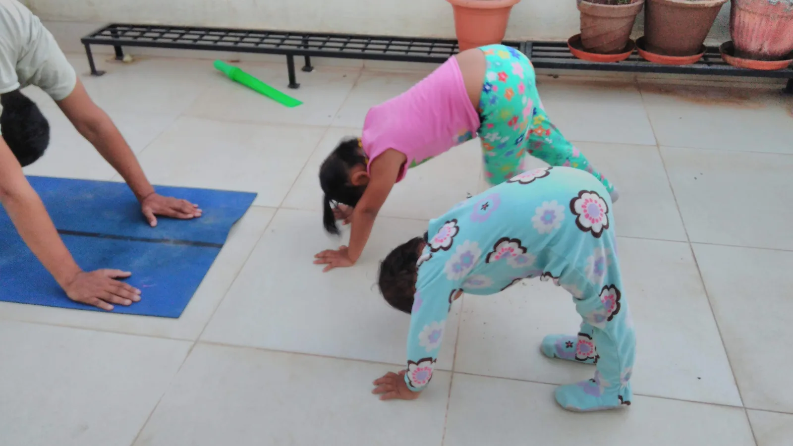 Kids yoga class