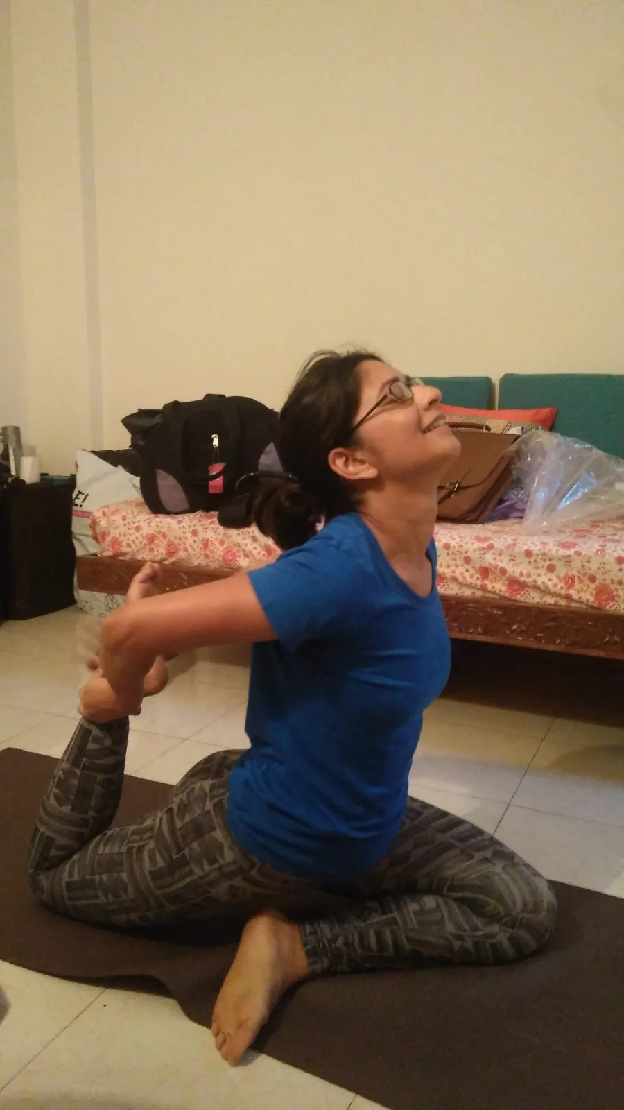 Therapy yoga session